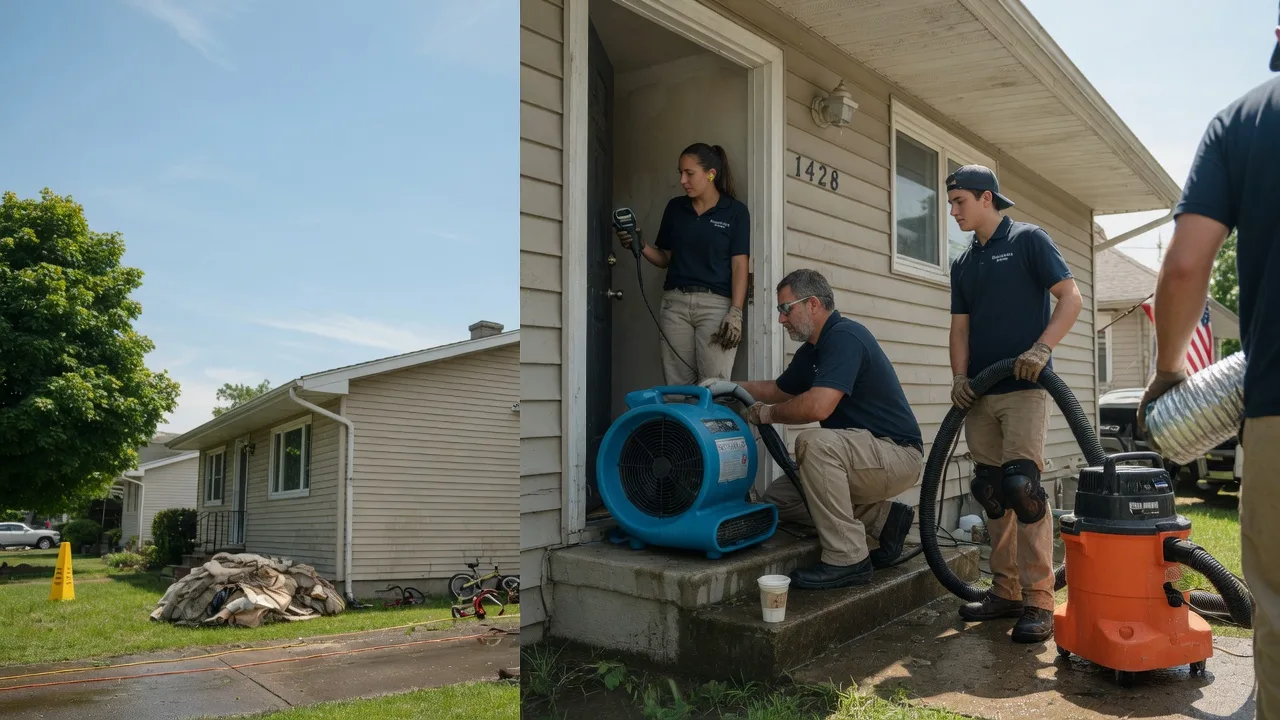 Water Damage Restoration in Santa Claus, IN near me